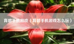 育碧手机游戏（育碧手机游戏怎么玩）